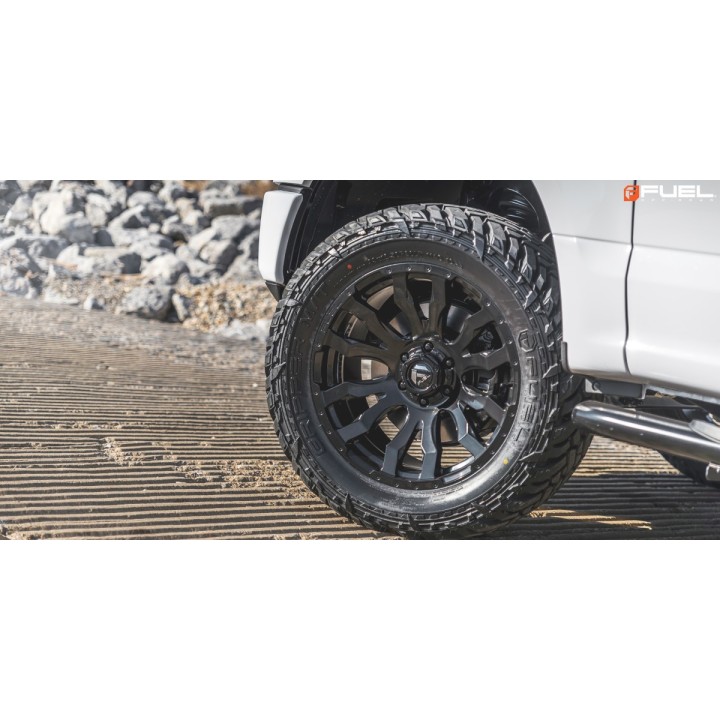 Jantă de Aluminiu, FUEL BLITZ, 18x9.0, ET 20, 6x139.7, 106.10, Negru - EDK.ro