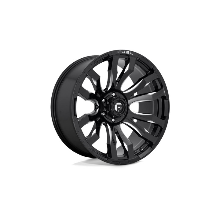 Alloy Wheel, FUEL BLITZ, 16x8.0, ET 1, 5x139.7, 108.00, Black - EDK.ro