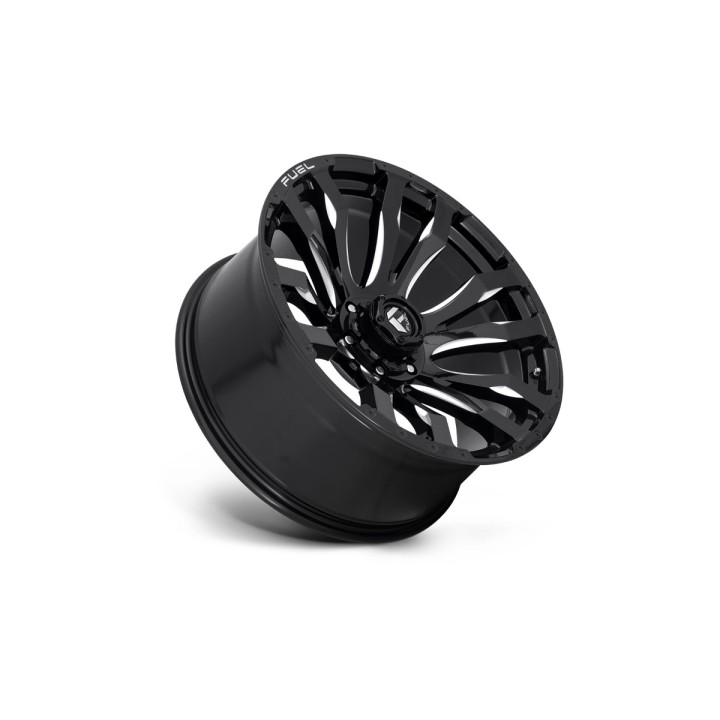 Alloy Wheel, FUEL BLITZ, 16x8.0, ET 1, 5x139.7, 108.00, Black - EDK.ro