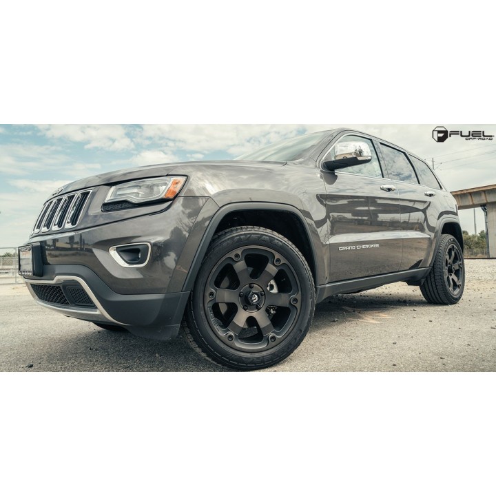 Alloy Wheel, FUEL BEAST, 18x9.0, ET 14, 6x114.3, 66.30, Black - EDK.ro