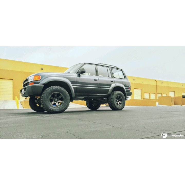 Jantă de Aluminiu, FUEL BEAST, 18x9.0, ET 1, 6x139.7, 108.00, Negru - EDK.ro