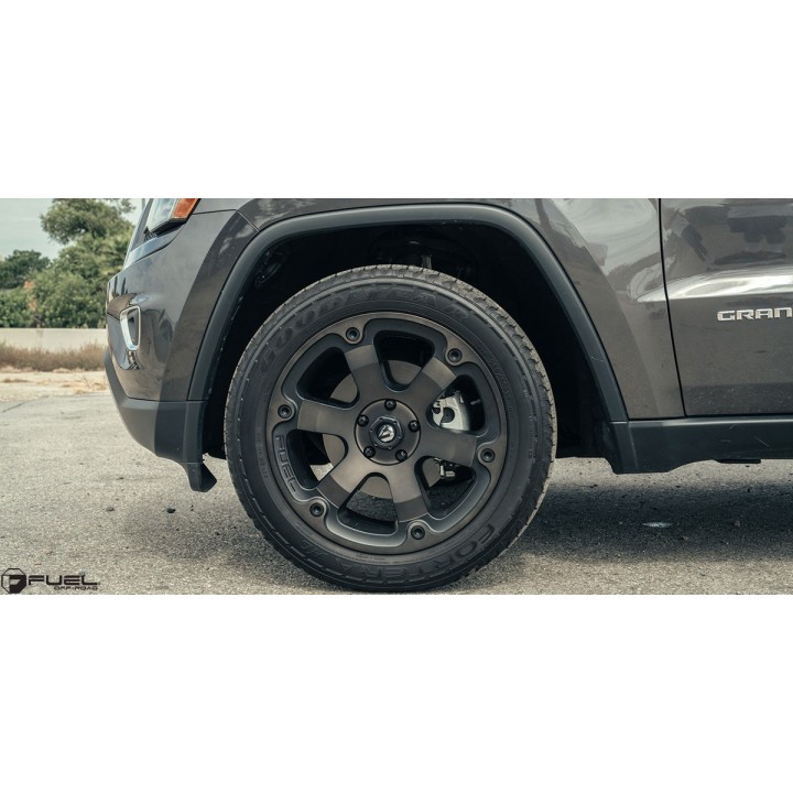 Alloy Wheel, FUEL BEAST, 17x9.0, ET 20, 6x139.7, 108.00, Black - EDK.ro