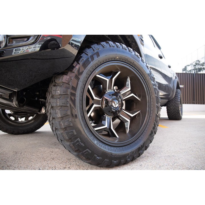 Jantă de Aluminiu, FUEL AVENGER, 20x10.0, ET -18, 6x135 / 6x139.7, 106.30, Negru - EDK.ro