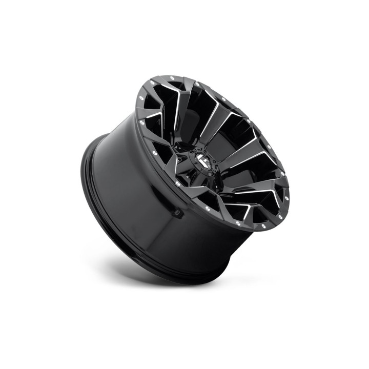 Jantă de Aluminiu, FUEL ASSAULT, 18x9.0, ET 1, 6x135 / 6x139.7, 106.10, Negru - EDK.ro