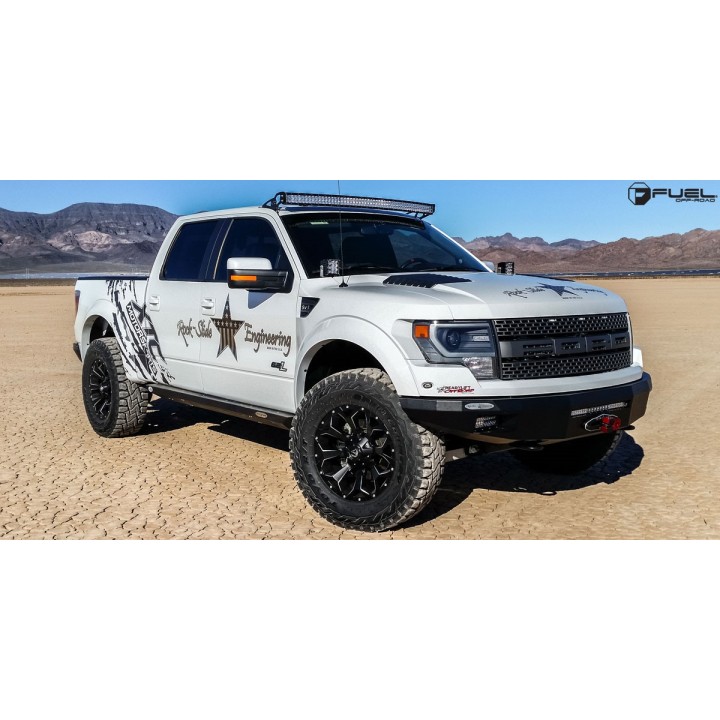 Jantă de Aluminiu, FUEL ASSAULT, 18x9.0, ET 1, 6x135 / 6x139.7, 106.10, Negru - EDK.ro