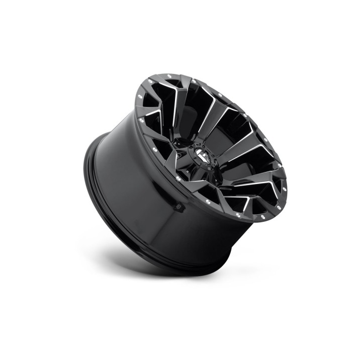 Alloy Wheel, FUEL ASSAULT, 17x9.0, ET 2, 6x135 / 6x139.7, 106.10, Black - EDK.ro