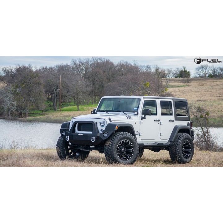 Jantă de Aluminiu, FUEL ASSAULT, 17x8.5, ET 25, 5x108 / 5x127, 71.50, Negru - EDK.ro