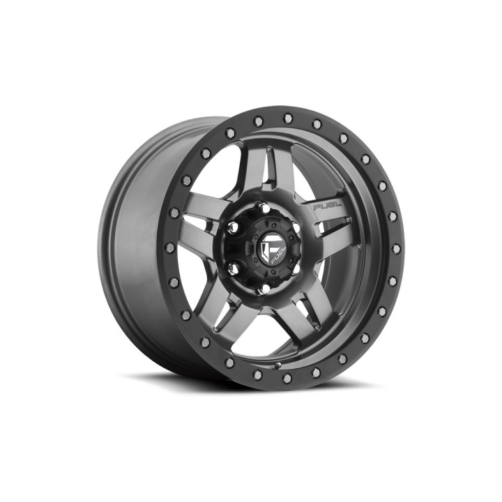 Jantă de Aluminiu, FUEL ANZA, 18x9.0, ET 20, 6x139.7, 108.00, Negru - EDK.ro