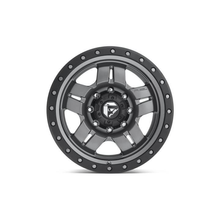 Jantă de Aluminiu, FUEL ANZA, 18x9.0, ET 20, 6x139.7, 108.00, Negru - EDK.ro