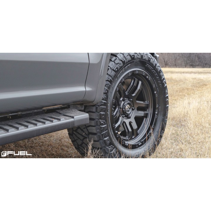 Jantă de Aluminiu, FUEL AMMO, 17x9.0, ET -12, 5x127, 71.50, Negru - EDK.ro