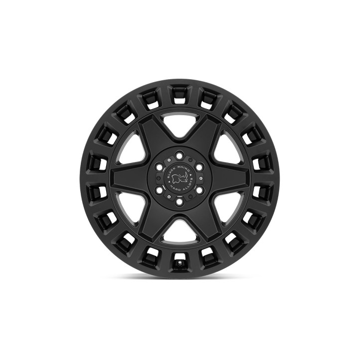 Alloy Wheel, Black Rhino YORK, 17x8.0, ET 52, 6x130, 84.10, Black - EDK.ro