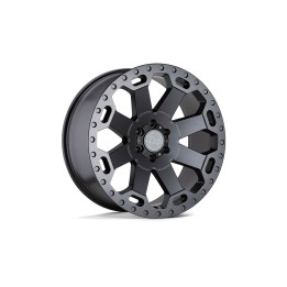 Jantă de Aluminiu, Black Rhino WARLORD, 17x8.0, ET 52, 6x130, 84.10, Negru - EDK.ro
