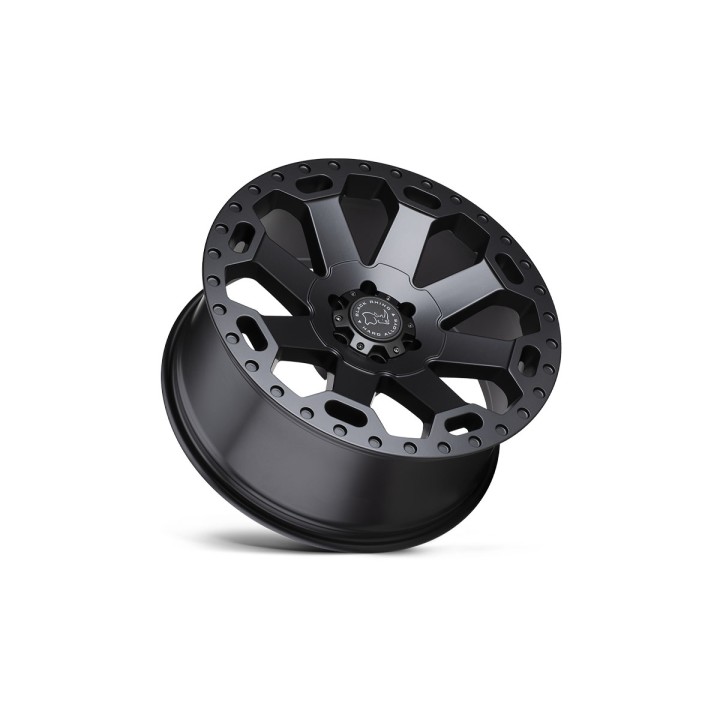 Jantă de Aluminiu, Black Rhino WARLORD, 17x8.0, ET 35, 5x120, 76.10, Negru - EDK.ro
