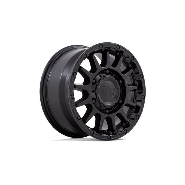 Alloy Wheel, Black Rhino SEQUOIA, 16x8.0, ET 38, 5x160, 65.07, Black - EDK.ro
