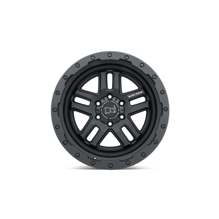 Alloy Wheel, Black Rhino BARSTOW, 17x8.0, ET 30, 5x120, 76.1, Black - EDK.ro