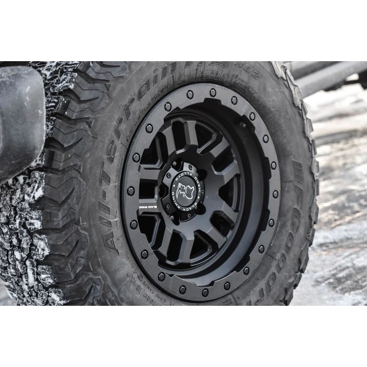 Jantă de Aluminiu, Black Rhino BARSTOW, 17x8.0, ET 30, 5x120, 76.1, Negru - EDK.ro