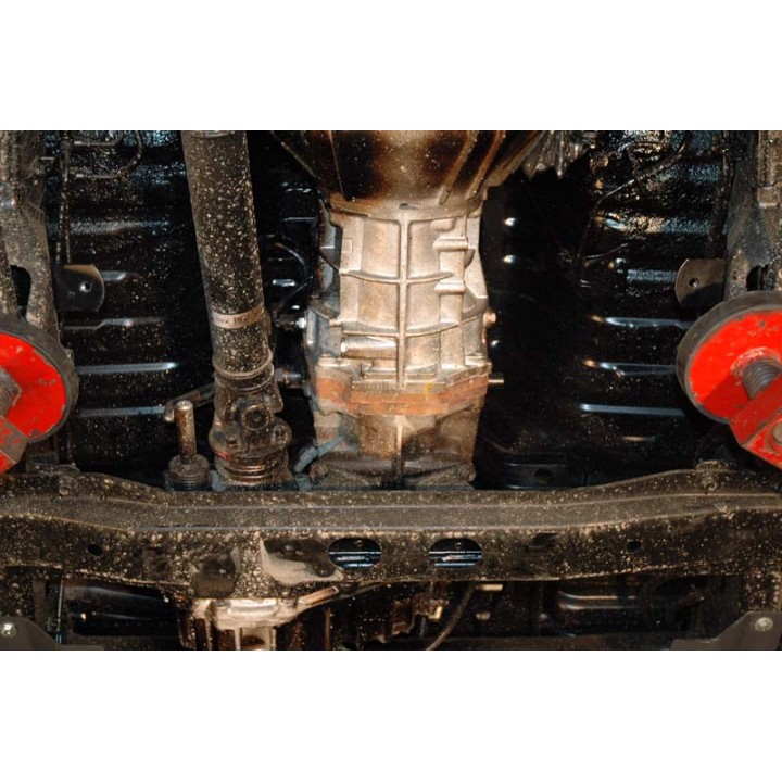 Steel Skid Plate for Gearbox and Transfer Case 2.5 mm, Sheriff, Toyota Land Cruiser 2007 - Present - EDK.ro