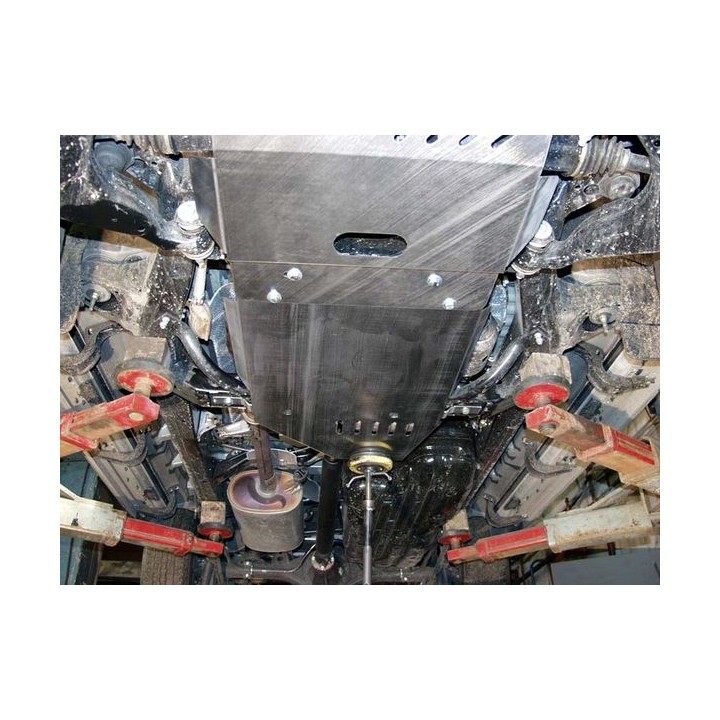 Scut Cutie de Viteze și Cutie de Transfer din Aluminiu 5 mm, Sheriff, Toyota Land Cruiser / FJ Cruiser 2003 - 2009 - EDK.ro