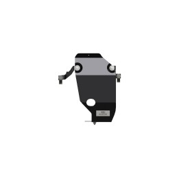 Steel Skid Plate for Rear Differential 3 mm, Sheriff, Kia Sorento 2009 - 2015 - EDK.ro
