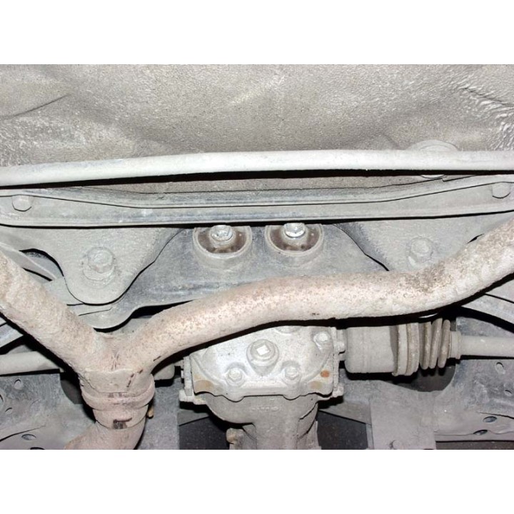 Steel Skid Plate for Rear Differential 2.5 mm, Sheriff, Subaru Outback 2003 - 2008 - EDK.ro