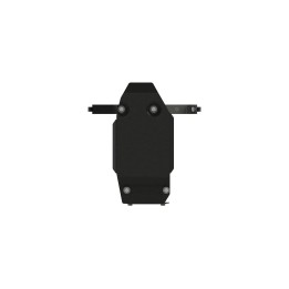 Steel Skid Plate for Rear Differential 2.5 mm, Sheriff, Jeep Grand Cherokee 2010 - Present - EDK.ro