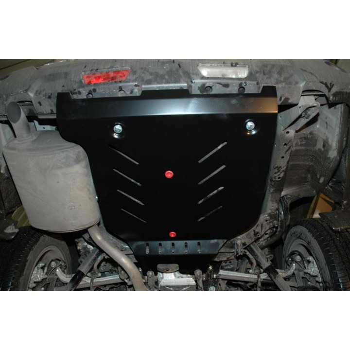 Scut Bară Spate din Oțel 2.5 mm, Sheriff, Nissan X-Trail 2007 - 2014 - EDK.ro