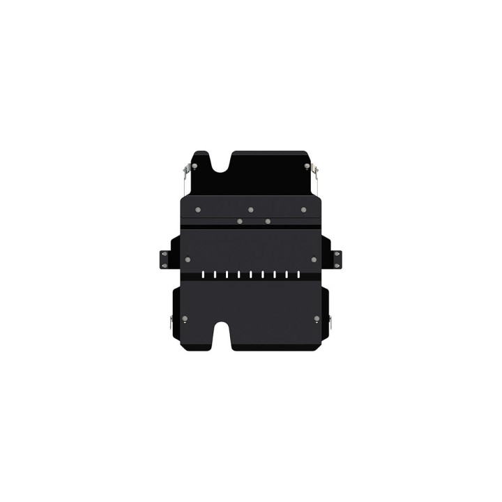 Steel Skid Plate for Transfer Case 3 mm, Sheriff Engine Bay Mt Case, Toyota Land Cruiser 2007 - Present - EDK.ro