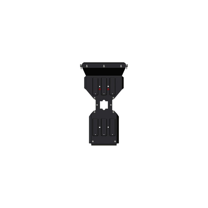 Scut Motor și Cutie de Viteze din Oțel 3 mm, Sheriff Perforat, Iveco Daily 2014 - Prezent - EDK.ro