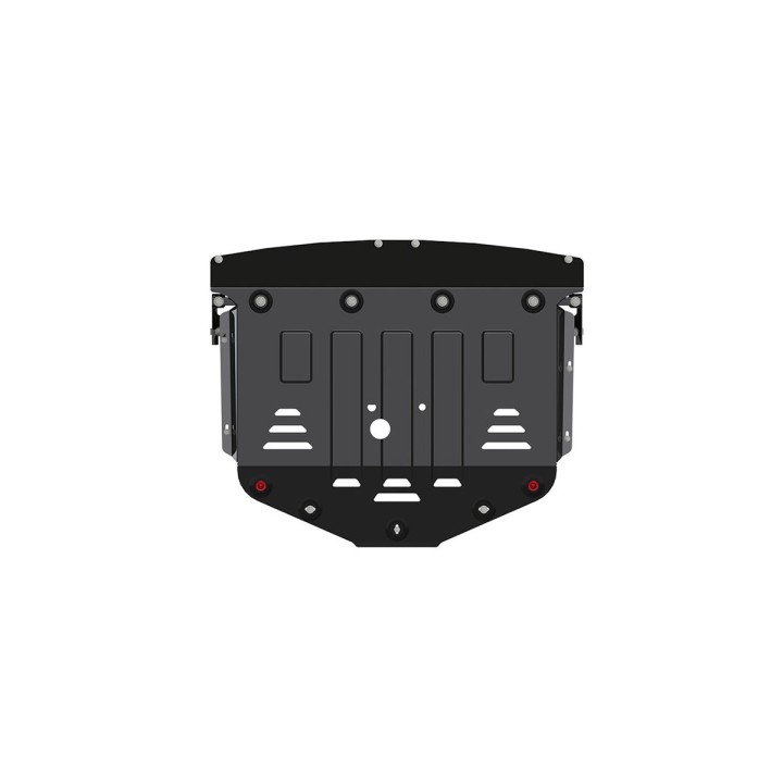 Scut Motor și Cutie de Viteze din Oțel 2.5 mm, Sheriff Perforat, Nissan NV400, Renault Master, Opel Movano 2010 - 2024 - EDK.ro