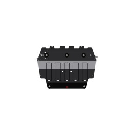 Steel Skid Plate for Engine and Gearbox 2 mm, Sheriff (Punched 1.4 1.6TDI), Volkswagen Caddy 2015 - 2020 - EDK.ro