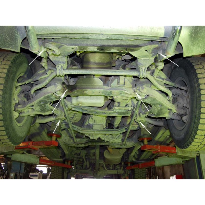 Steel Skid Plate for Engine and Gearbox 2 mm, Sheriff - EDK.ro