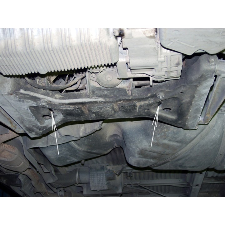 Scut Motor și Cutie de Viteze din Oțel 2 mm, Sheriff, Volkswagen Transporter T4 1990 - 2003 - EDK.ro