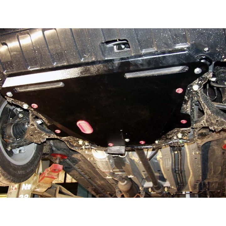Steel Skid Plate for Engine and Gearbox 2 mm, Sheriff, Honda CR-V 2002 - 2007 - EDK.ro
