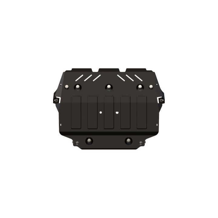 Steel Skid Plate for Engine and Gearbox 2 mm, Sheriff, Volkswagen Caddy 2010 - 2015 - EDK.ro