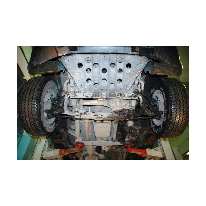 Aluminium Skid Plate for Engine and Gearbox 5 mm, Sheriff - EDK.ro