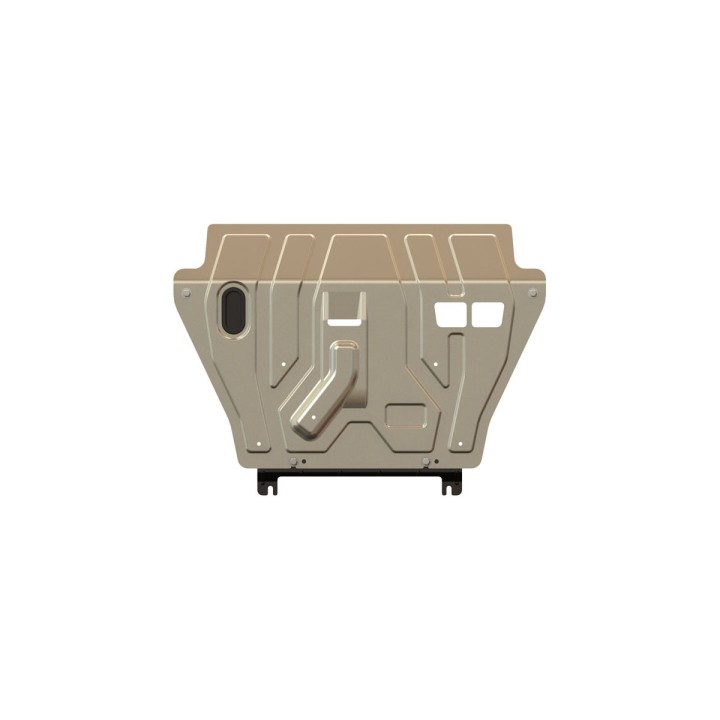 Scut Motor și Cutie de Viteze din Aluminiu 3 mm, Sheriff Perforat, Toyota RAV4 2006 - 2013 - EDK.ro