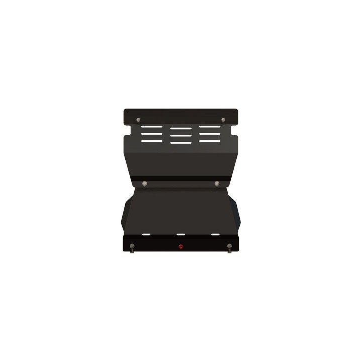 Scut Motor din Oțel 2.5 mm, Sheriff și Steering Rods, Mitsubishi Montero 2000 - 2019 - EDK.ro