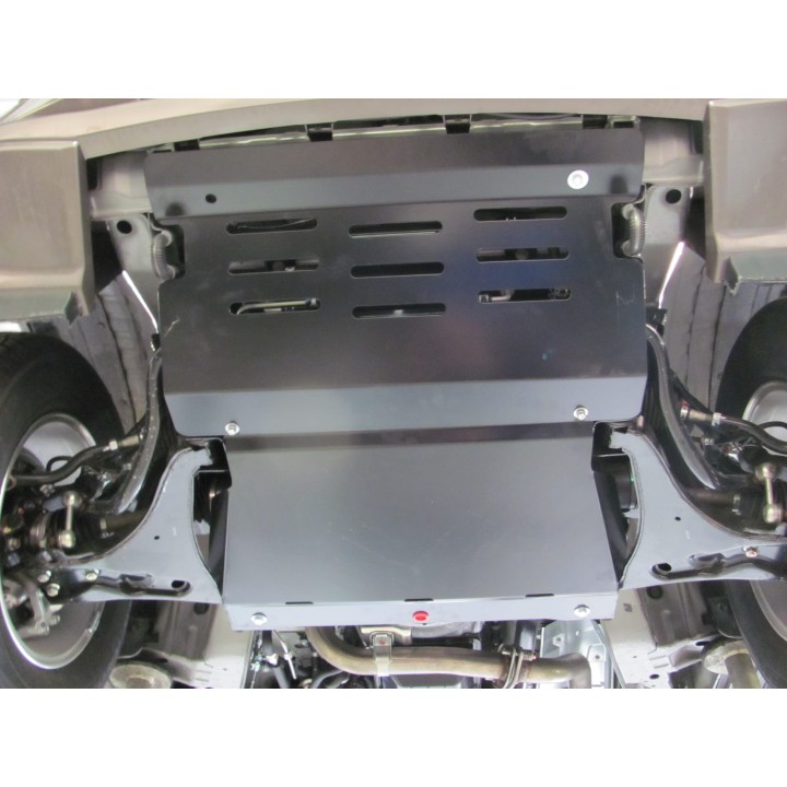 Scut Motor din Oțel 2.5 mm, Sheriff și Steering Rods, Mitsubishi Montero 2000 - 2019 - EDK.ro