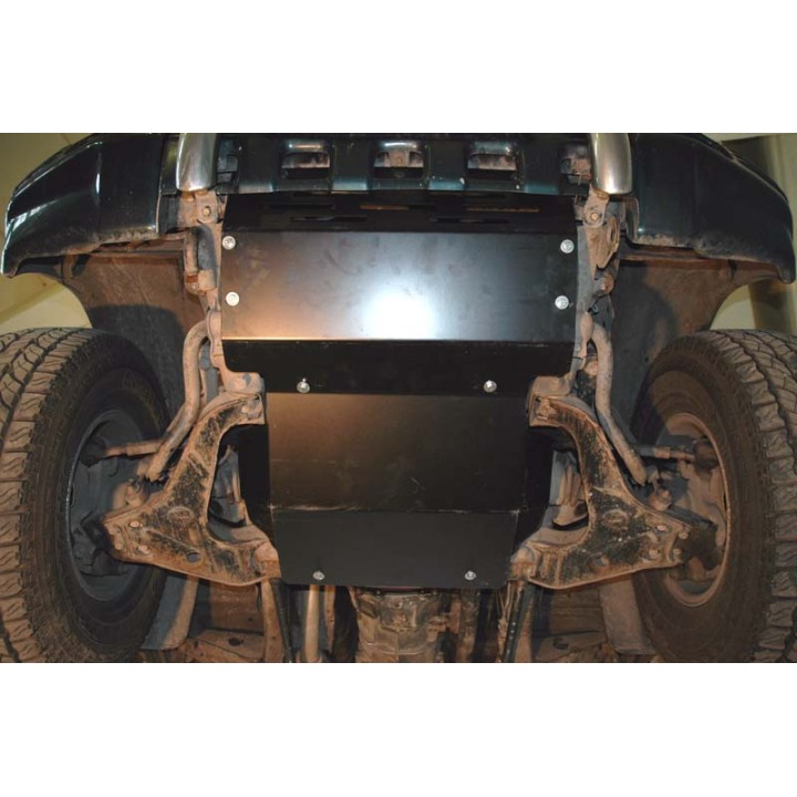 Scut Motor și Radiator din Oțel 2.5 mm, Sheriff, Mitsubishi Montero, Hyundai Galloper 1991 - 2005 - EDK.ro