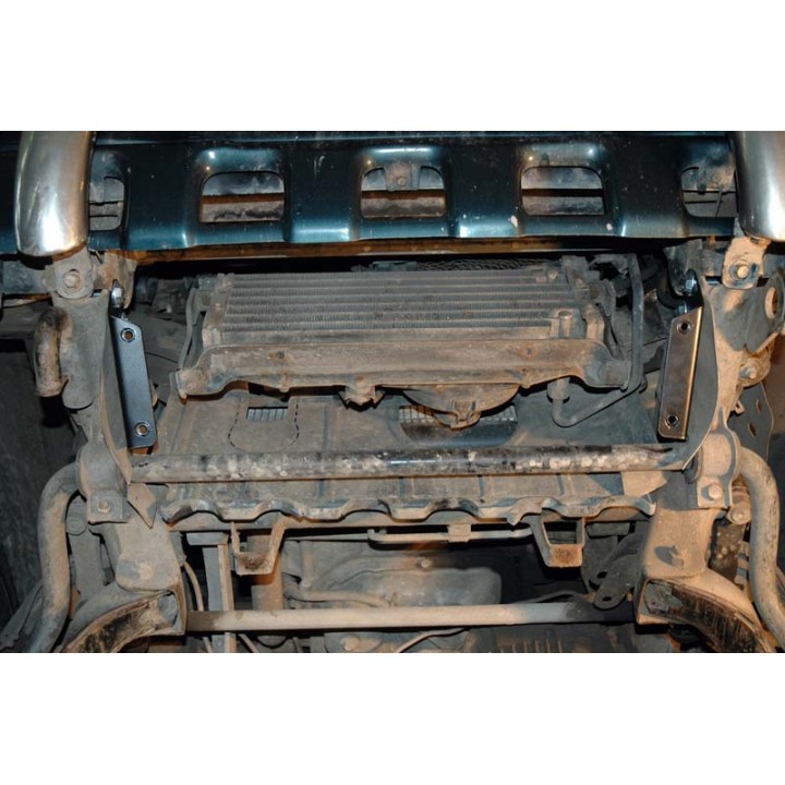 Scut Motor și Radiator din Oțel 2.5 mm, Sheriff, Mitsubishi Montero, Hyundai Galloper 1991 - 2005 - EDK.ro