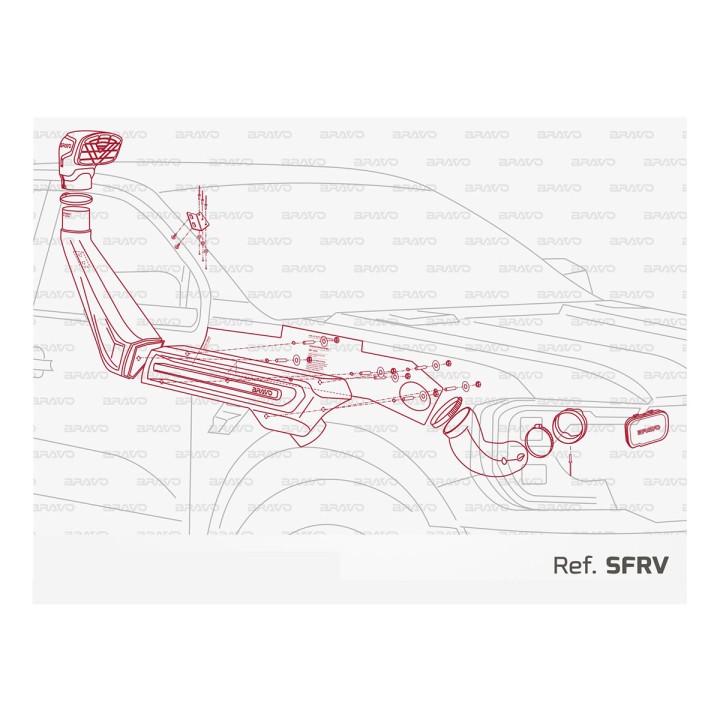 Snorkel, Otros Fabricantes Raptor - EDK.ro