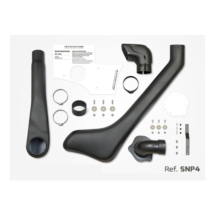 Snorkel, Otros Fabricantes, Nissan Patrol Y61 2005 - 2010 - EDK.ro