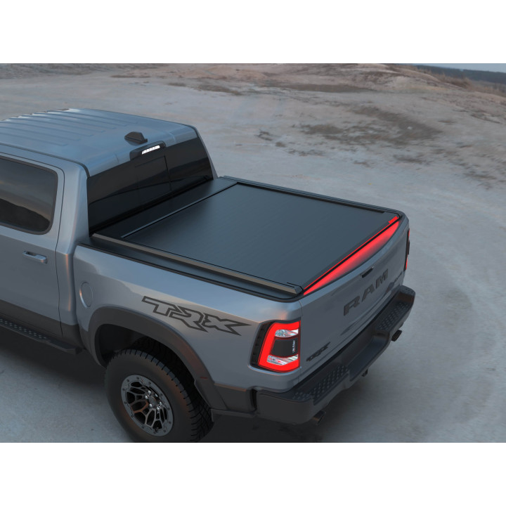 Spring Assisted Roll Top Tonneau Bed Cover, Tessera 4x4 Roll+, Dodge RAM 3500 Bed Length 6.4 Feet 2010 - 2018 - EDK.ro