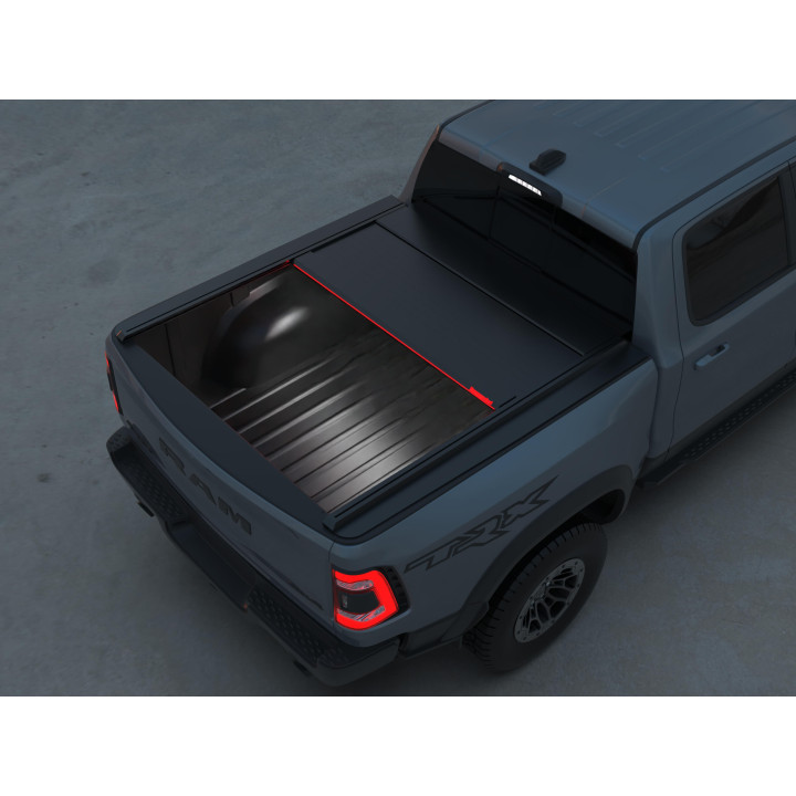 Spring Assisted Roll Top Tonneau Bed Cover, Tessera 4x4 Roll+, Dodge RAM 3500 Bed Length 6.4 Feet 2010 - 2018 - EDK.ro