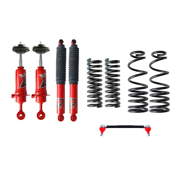 Kit Suspensie de Ridicare Ranforsat, EFS X-Treme HDT +30 mm, Nissan Navara 2016 - Prezent - EDK.ro