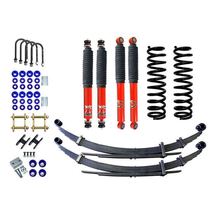 Suspension Lift Kit, EFS X-Treme HDT +100 mm, Toyota Land Cruiser 70 2007 - Present - EDK.ro