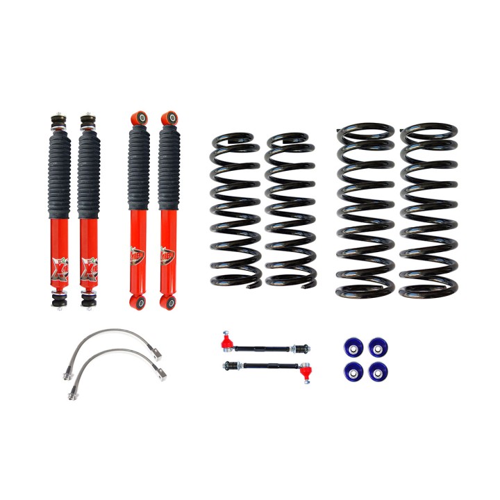 Kit Suspensie de Ridicare, EFS X-Treme HD +100 mm (5 Uși), Nissan Patrol Y60 1988 - 1998 - EDK.ro