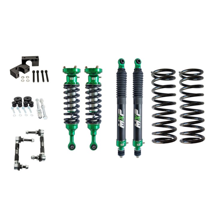 Kit Suspensie de Ridicare, EFS MXP HDT +60 mm, Toyota FJ Cruiser 2007 - 2022 - EDK.ro