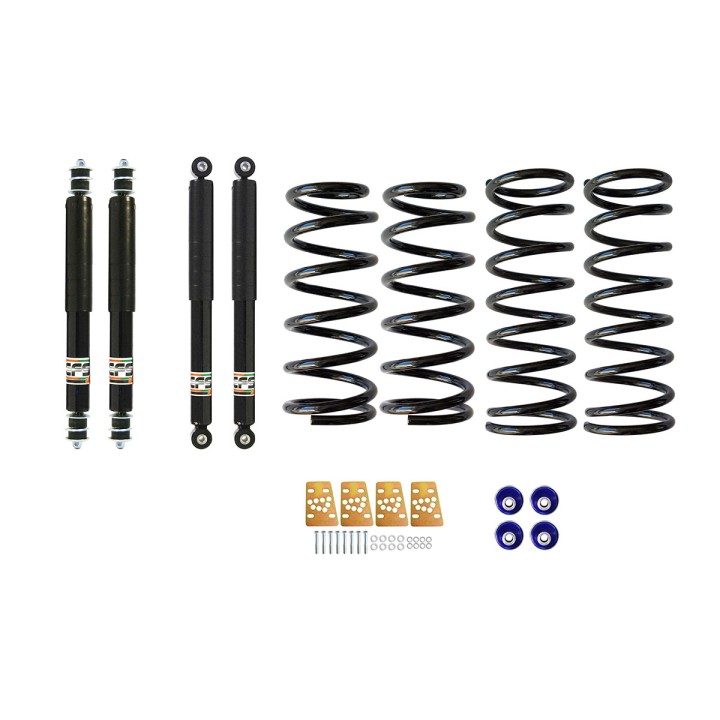 Suspension Lift Kit, EFS Elite HDT +50-75 mm (3-Door), Nissan Patrol Y60 1988 - 1998 - EDK.ro