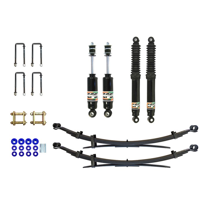 Kit Suspensie de Ridicare, EFS Elite HDT +45 mm, Nissan Navara 2002 - 2005 - EDK.ro